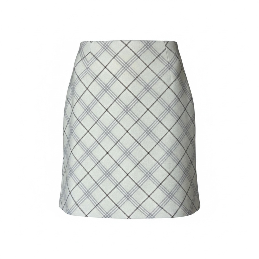 Aritzia Wilfred Classic Mini Skirt Cream